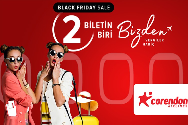 Corendon Airlines'ta Süper İndirim Haftası Başladı