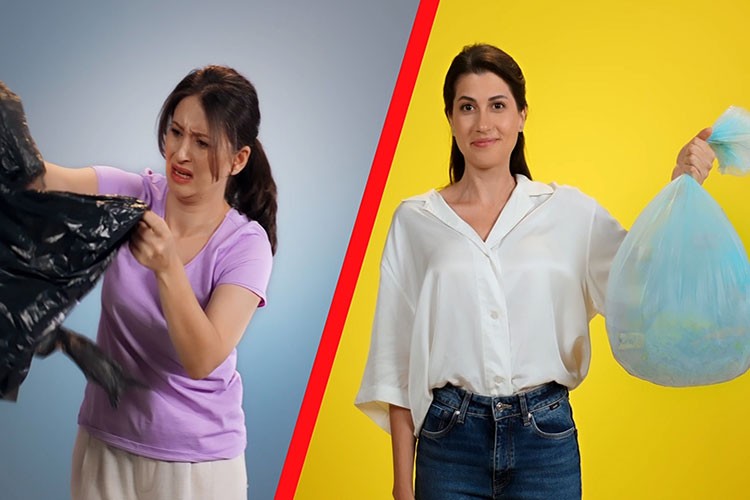 Sıradan Çöp Torbalarını Koroplast'la Karşılaştırma