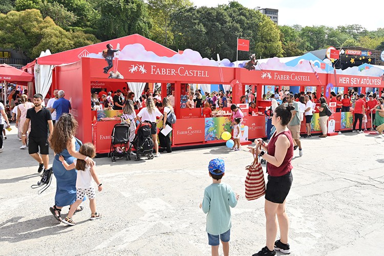 Faber-Castell, hayal gücünü destekleyen atölyeleri ile Yaratıcı Çocuk Festivali'nde