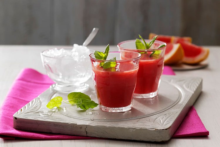 Thermomix TM6 ile buz gibi detox içecekler