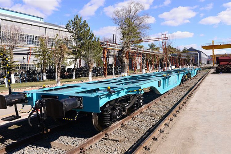 Bu yıl 127 yeni nesil milli yük vagonu raylara indi