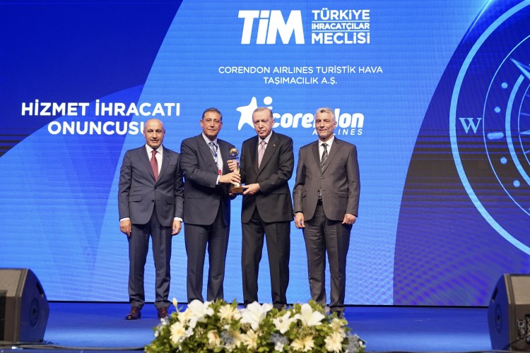 Corendon Airlines, Türkiye'nin gururu ihracat şampiyonları arasına adını tekrar yazdırdı