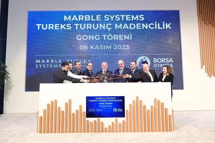 Gong Marble Systems Tureks Turunç Madencilik İçin Çaldı