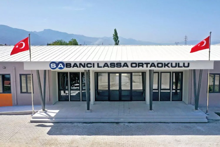 Sabancı Vakfı Hatay'da üç ayda 3 okul açtı