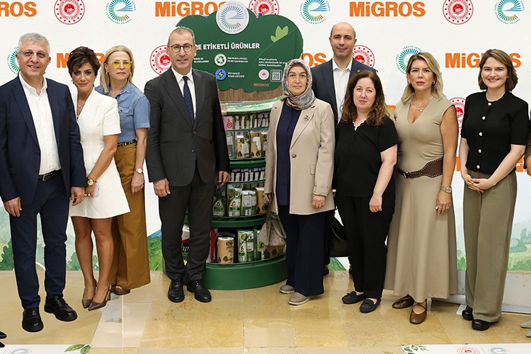 Migros ve Bakanlık'tan 'çevre etiketli' ürünler için iş birliği