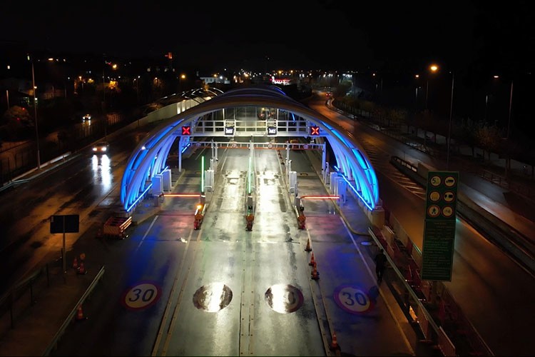 "Avrasya Tüneli" Mavi Nokta Ağı Sertifikası aldı