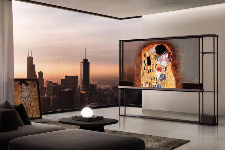 Dünyanın ı̇lk kablosuz şeffaf OLED TV'Sİ