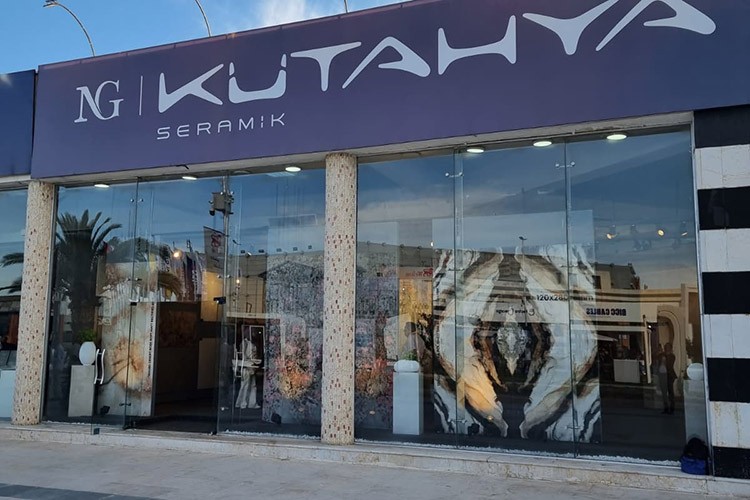 Suriye'de düzenlenen inşaat fuarında NG Kütahya Seramik rüzgarı
