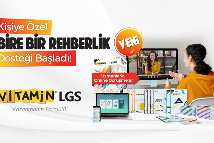 Vitamin LGS'den sınava hazırlık sürecinde bire bir rehberlik hizmeti