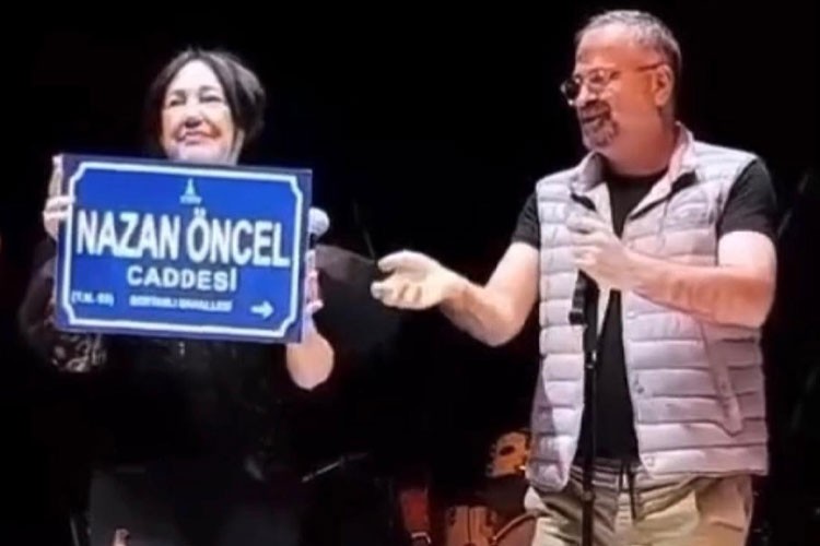 Nazan Öncel'e onur ödülü