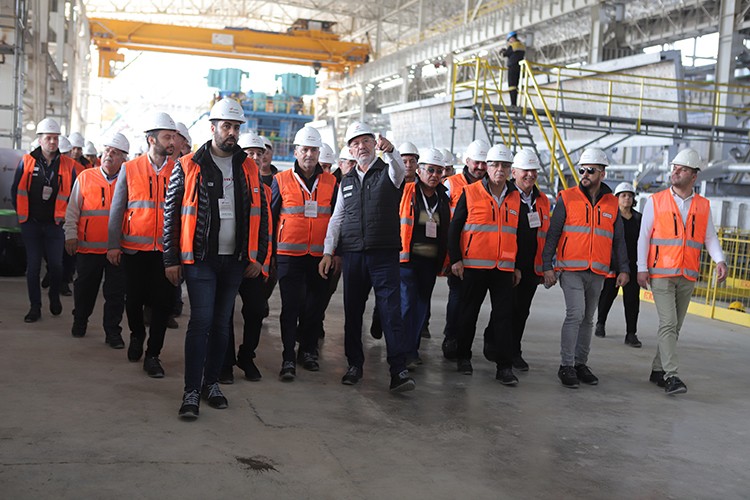 Tosyalı iş ortakları Antakya'da buluştu