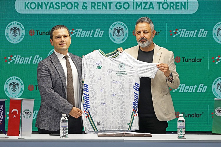 Konyaspor Formalarında Rent Go Logosu Yer Alacak