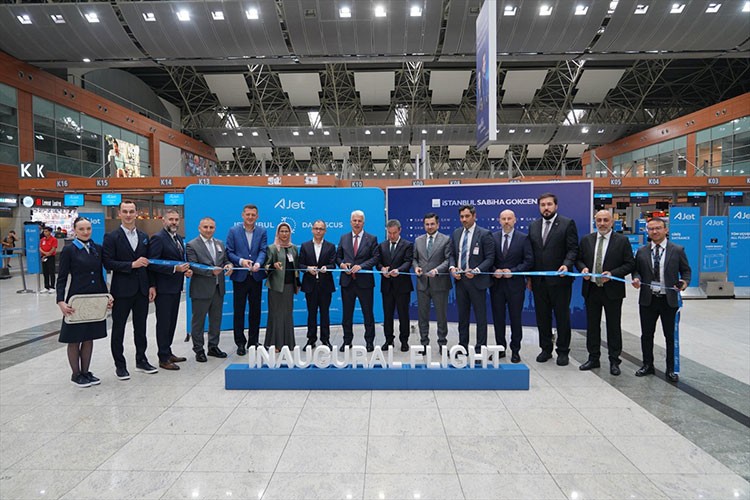 AJet, Suriye uçuşlarına başladı