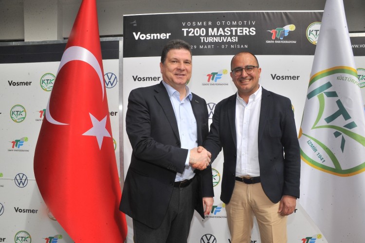 Vosmer Otomotiv T200 Masters Tenis Turnuvası'nın Ana Sponsoru!