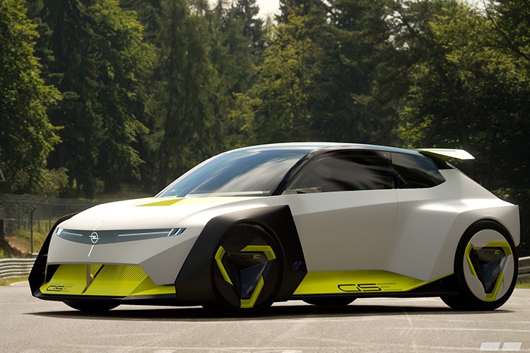 Opel, elektrikli sporcu Corsa GSE Vision Gran Turismo'yu tanıtıyor