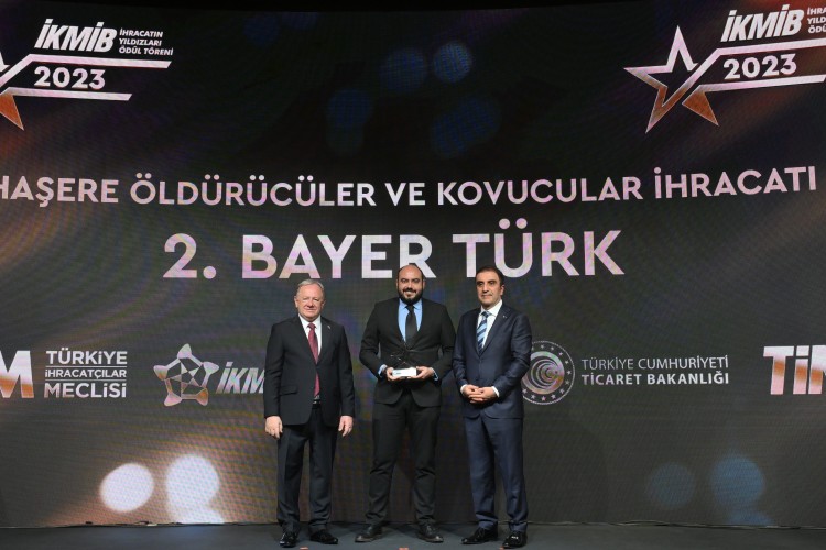 İHRACATTAKİ BAŞARISI BAYER TÜRKİYE'YE ÖDÜL GETİRDİ