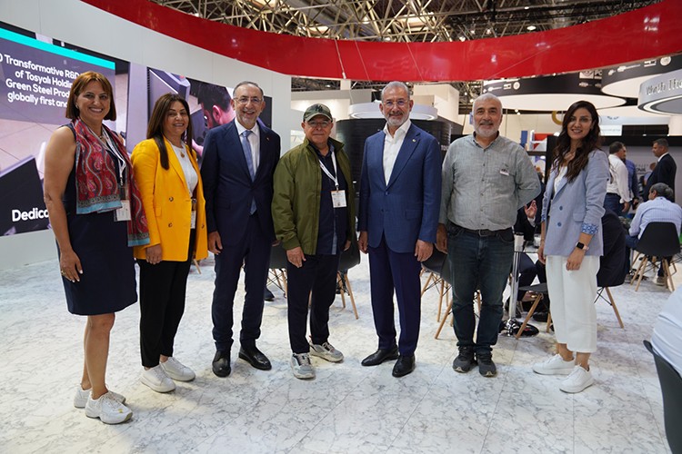 Demir-çelik Fuarı'na damga vurdu