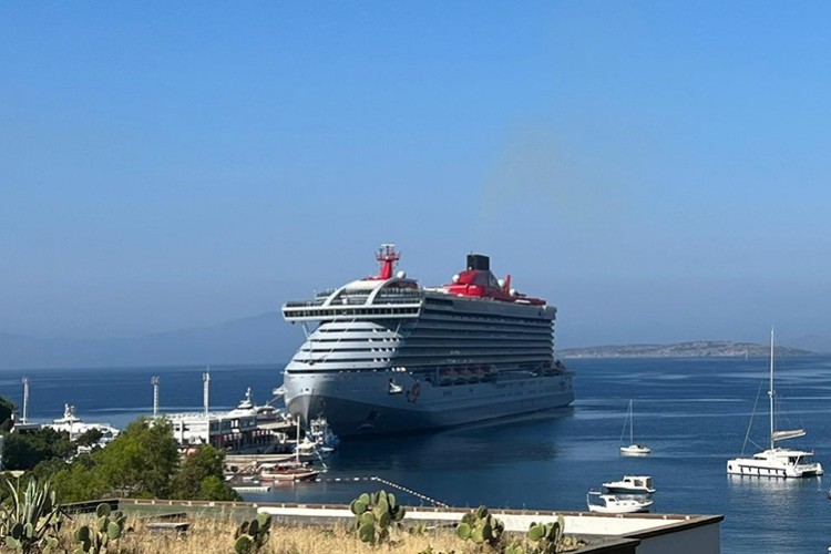 Bodrum'a 1355 turist geldi