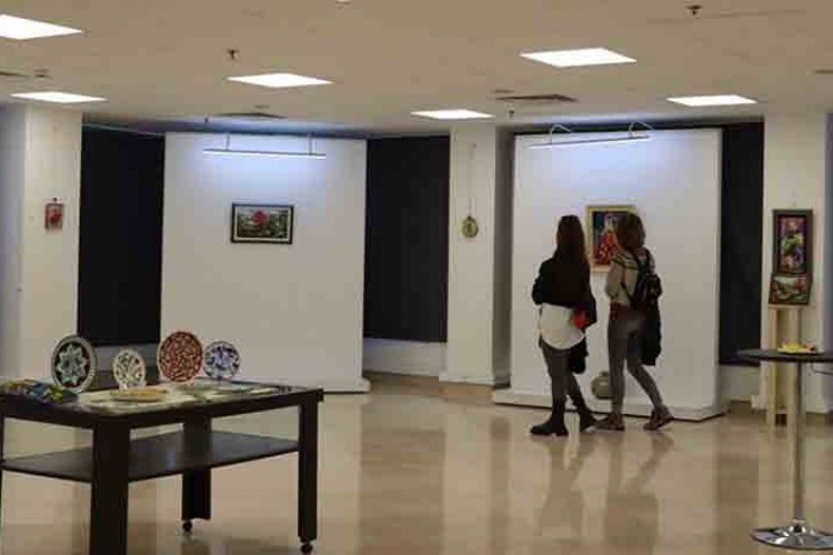 Zamanın durduğu goblen sergisi Maltepe'de açıldı