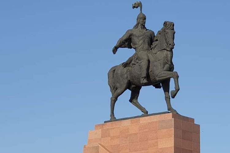 Bişkek'in Balbal taşları...