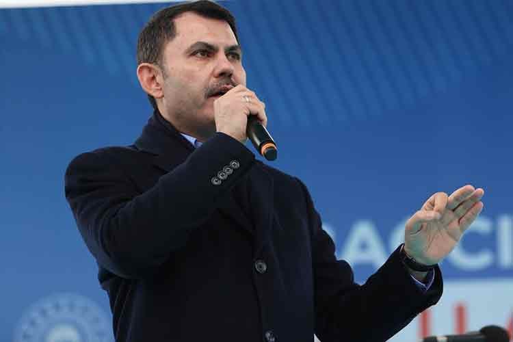 "Afetin 54. gününde 65 bin konutun temellerini atan bir Türkiye var"