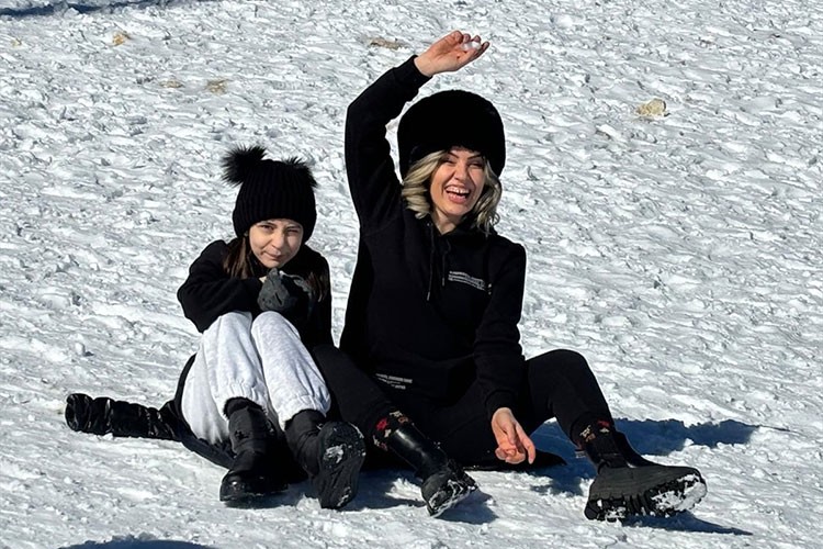 Karabük'ün yüksek kesimlerinde kar etkili oluyor