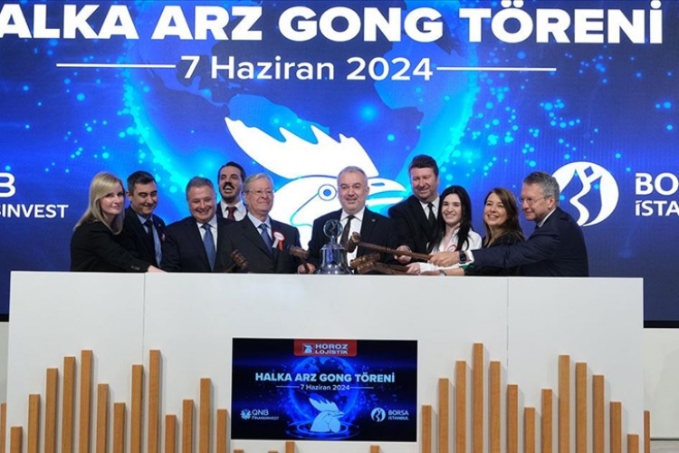 Borsa İstanbul'da gong Horoz Lojistik için çaldı