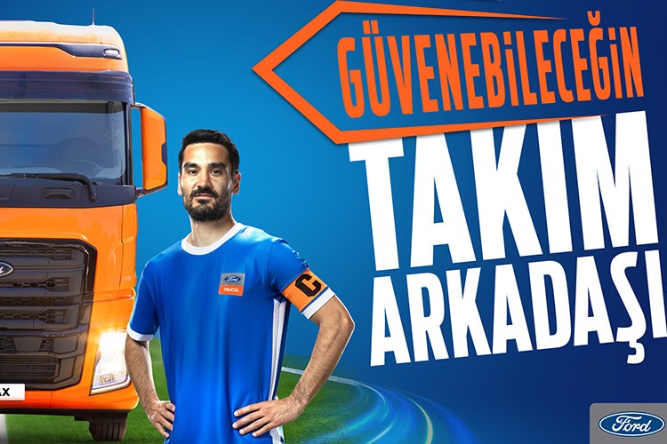 Ford Trucks ve İlkay Gündoğan Artık Takım Arkadaşı