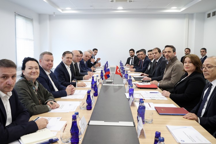 Heyetler Akkuyu Nükleer Güç Santrali (NGS) inşaat sahasını ziyaret etti