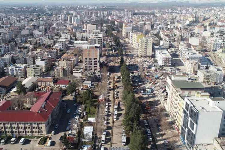 Kahramanmaraş'ta binaların tamamına doğal gaz verildi