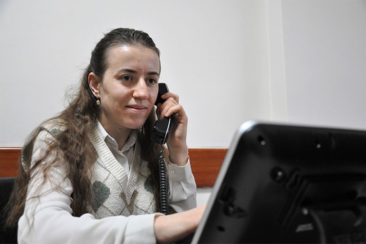 Görme engelli santral memuru olimpiyatlara hazırlanıyor