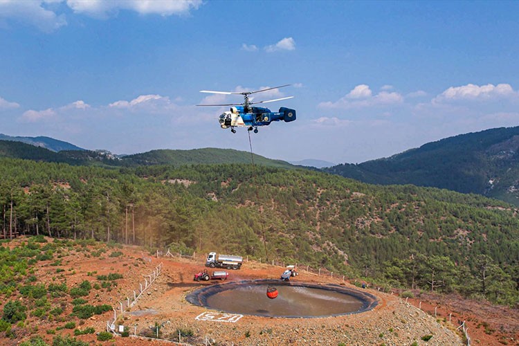 Orman yangınlarına karşı 4 bin 630 havuz