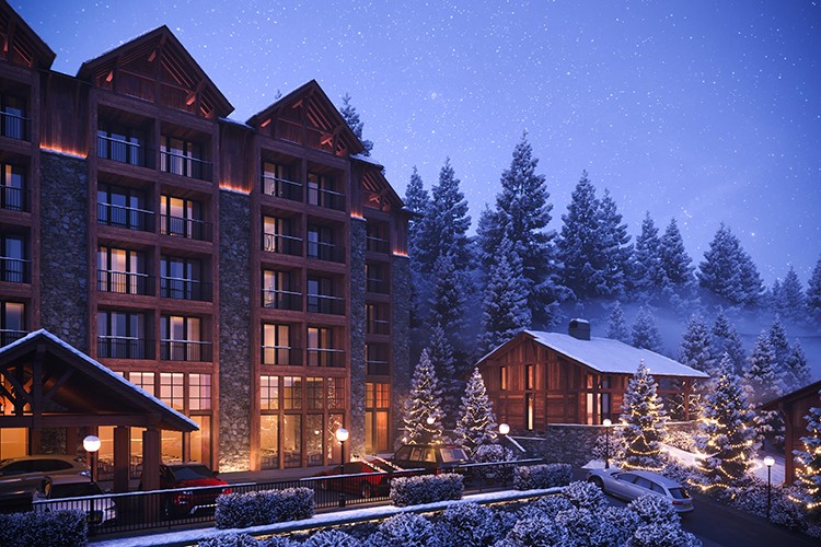 Uludağ'da dört mevsim yaşayan bir dağ destinasyonu