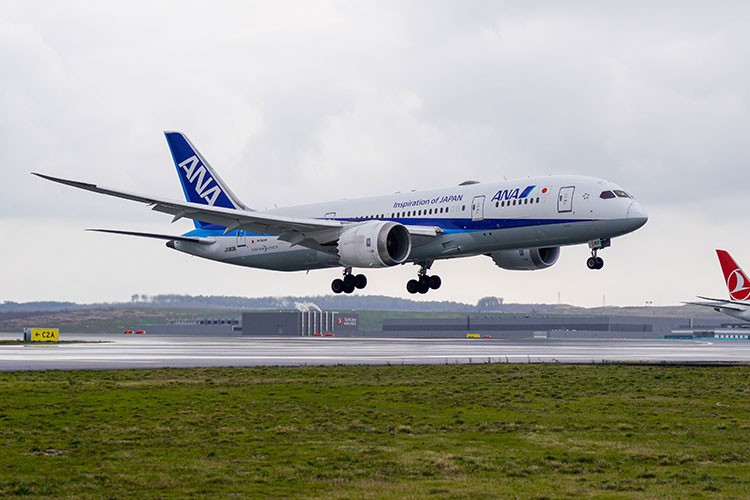 All Nippon Airways (ANA) İGA İstanbul Havalimanı'na uçuşlarına başladı