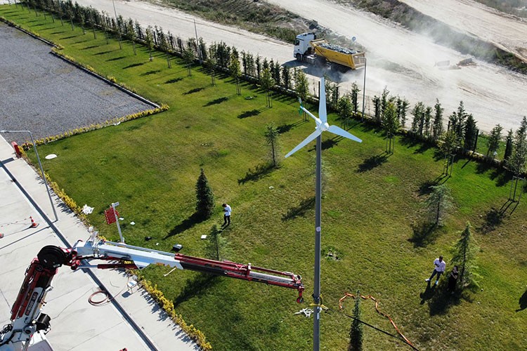 Yerli rüzgar türbinleri ile küresel pazarın lideri olmak istiyor.