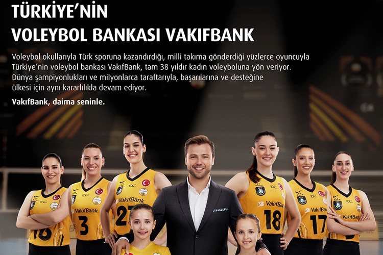 Türk voleybol tarihine atılan 38 yıllık imzanın özeti VakıfBank'ın yeni reklam filminde!