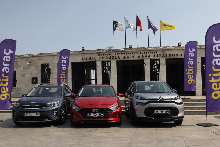 GetirAraç bir kez daha Harbiye Cemil Topuzlu Açık Hava Tiyatrosu'nun Ulaşım Sponsoru