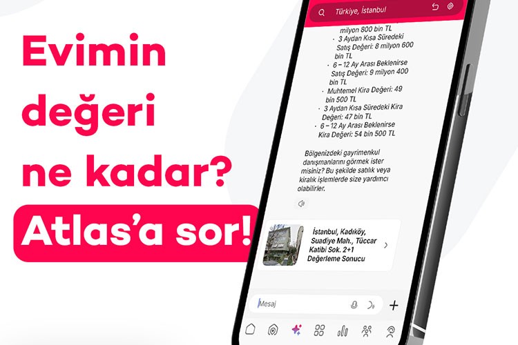 Türkiye'nin İlk Yapay Zekâ Destekli Emlak Asistanı