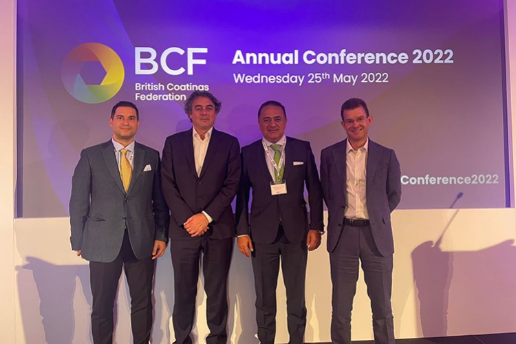 İngiltere Boya Sanayicileri Derneği'nin tek Türk boya markası Akçalı Boya