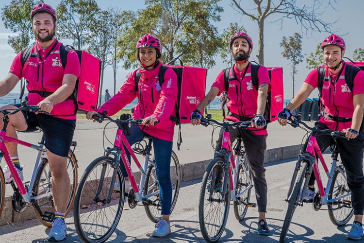 Yemeksepeti, dağıtım ağını "bisikletli kurye" ile büyütüyor