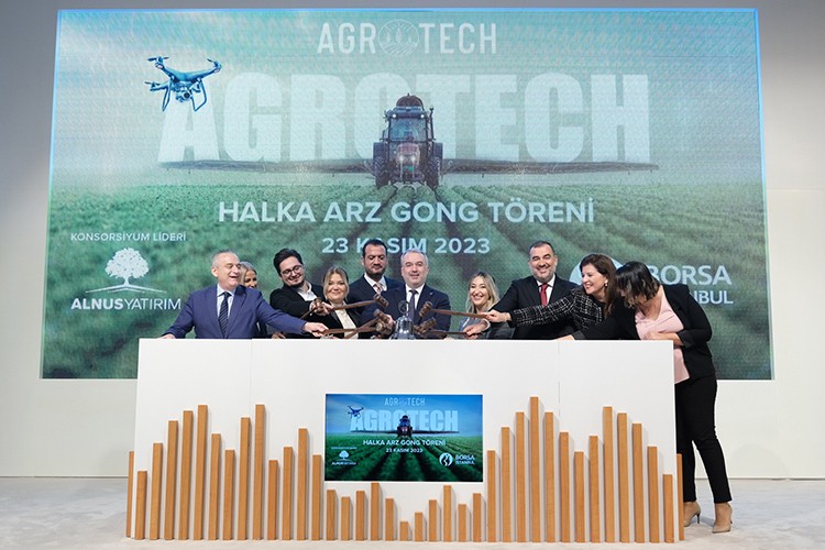 Gong Agrotech için çaldı