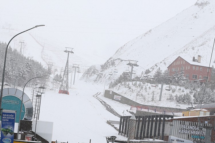 Palandöken kayak sezonu sona erdi
