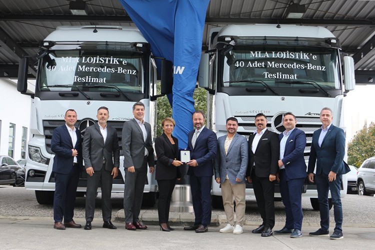 MLA Lojistik 40 adet Actros 1845 LS'i filosuna ekledi