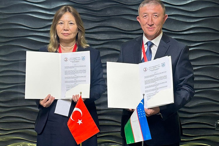 OMÜ ile Namangan Devlet Pedagoji Enstitüsü arasında işbirliği