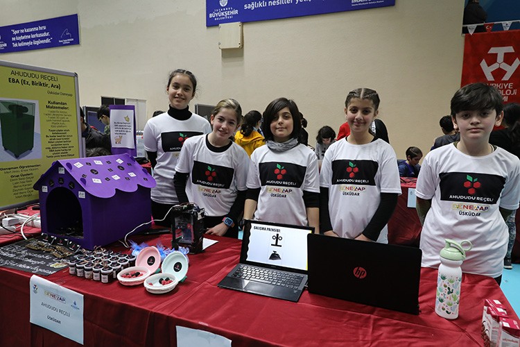 Teknoloji Şenliği'nde projeler