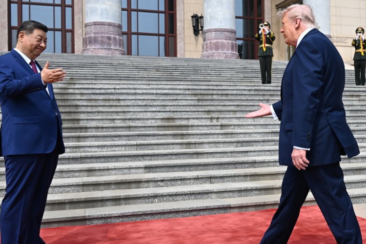 Trump ve Şi Cinping Pekin'de buluştu