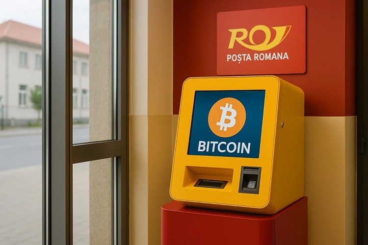 Romanya Postanesi ülkenin ilk Bitcoin ATM'sini açtı