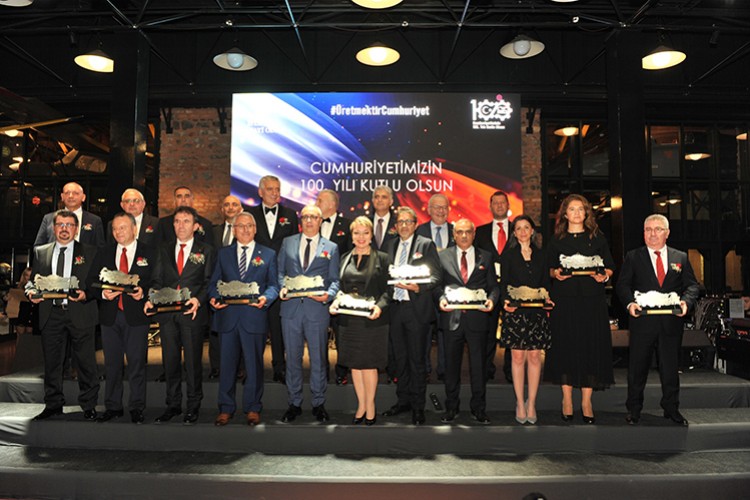 İSO 19 kuruluşu ödüllendirdi