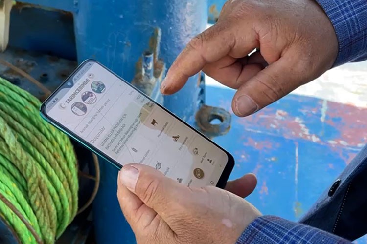 balıkçılar güncellenen "TarımCebimde" uygulamasından memnun