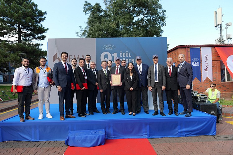 Çemaş Döküm, kalitesini Ford Q1 ödülü ile taçlandırdı